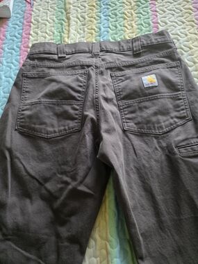 Carhartt Relaxed Fit Brown Work Pants